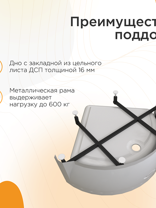 душевые углы и ограждения Душевой угол Соул