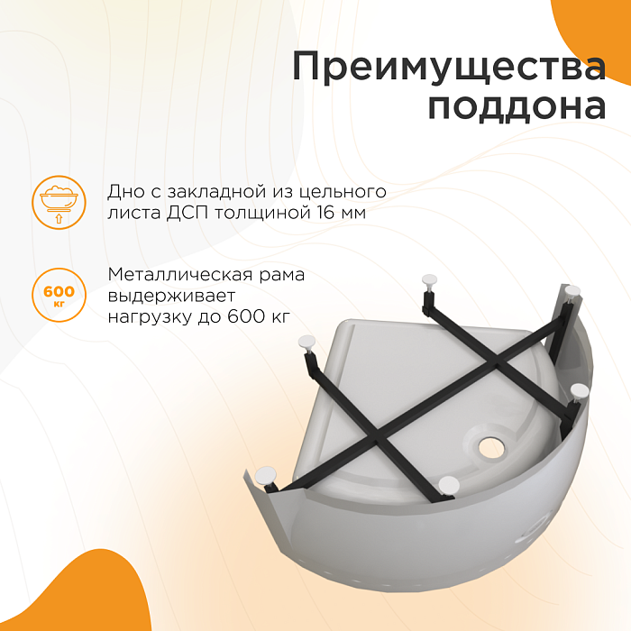 душевые углы и ограждения Душевой угол Соул