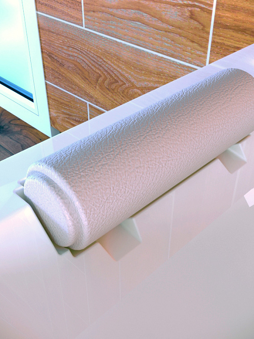 подголовники Подголовник на ванну "Ницца", "Анабель", "Хельга 2 (170х90)" (белый)