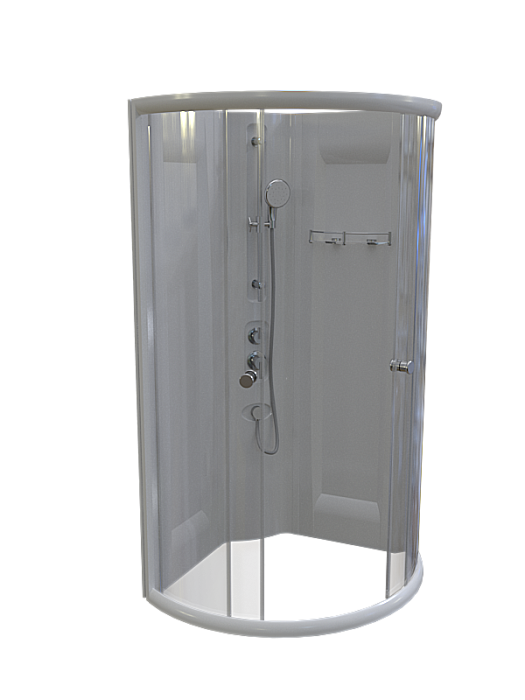 ограждения Душевое ограждение ДК Паола прозрачное стекло