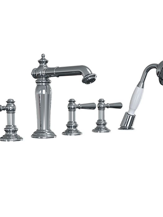 смесители и душевые стойки Смеситель из пяти элементов "Рейн"