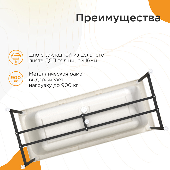 акриловые ванны Патрисия