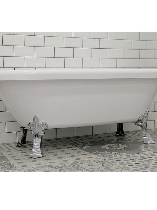 акриловые ванны Леонесса на ножках "лилия"