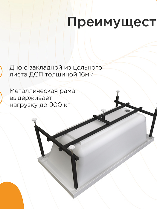 акриловые ванны Джоанна