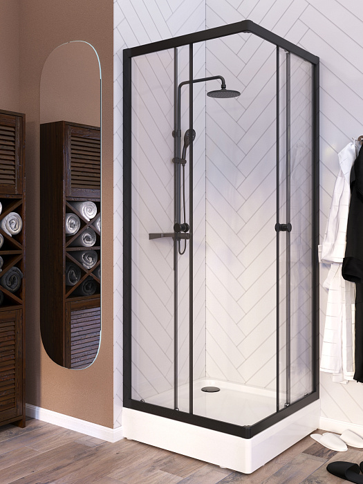 душевые углы и ограждения Душевой угол Берген SQ 