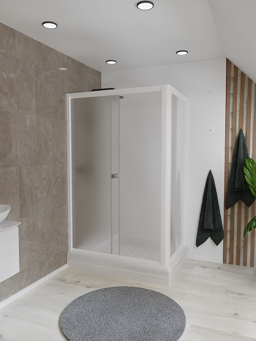 душевые углы и ограждения Душевой угол Верчелли низкий поддон