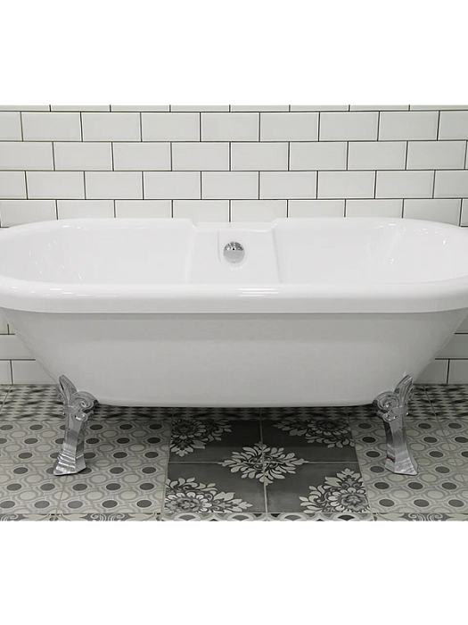 акриловые ванны Леонесса на ножках "лилия"