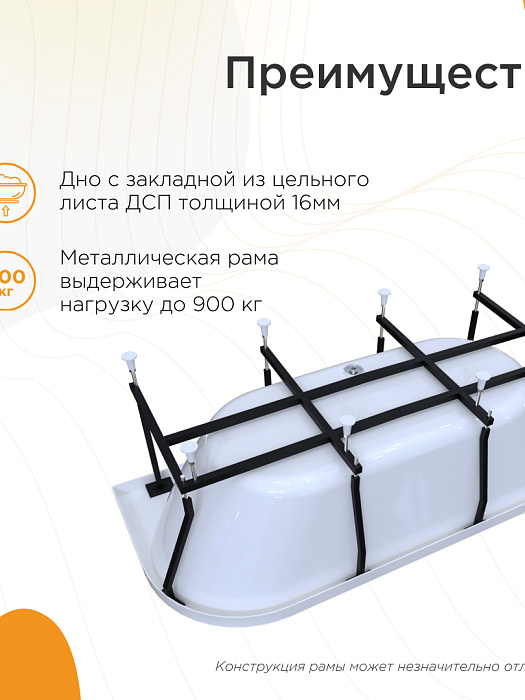 акриловые ванны Вальс Макси