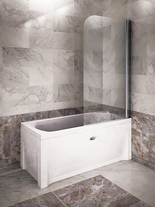 шторки на борт ванны Душевое поворотное ограждение для ванн