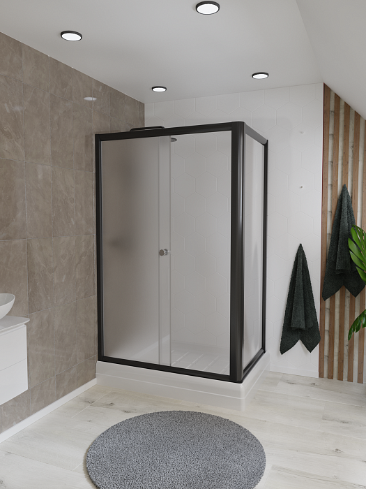 душевые углы и ограждения Душевой угол Верчелли низкий поддон