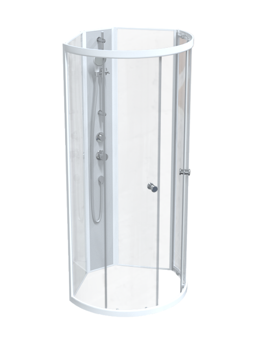 ограждения Душевое ограждение ДК Стронг прозрачное стекло