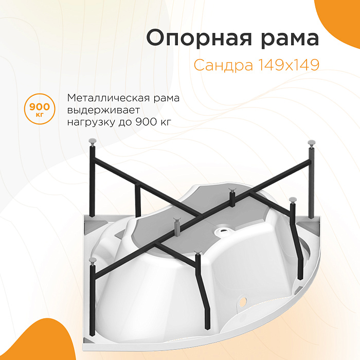 опорные рамы Сандра каркас для ванны