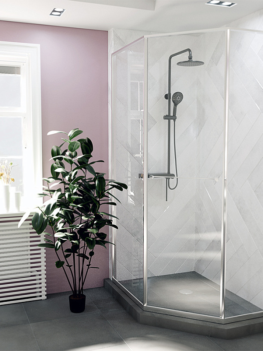 душевые углы и ограждения Душевое ограждение Дарья PN